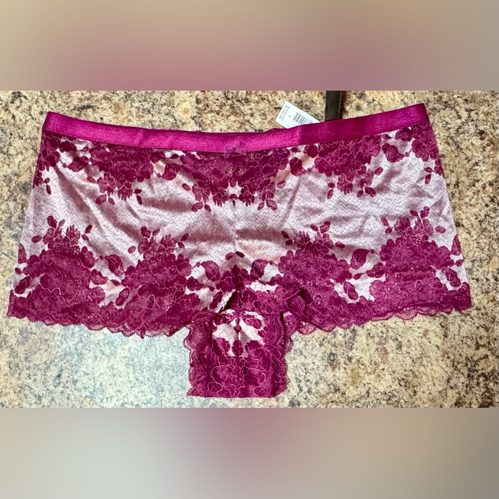 Torrid Plus Size 1X Cheeky Purple Lace Panties Intimates & Sleepwear